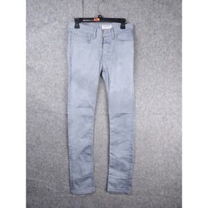 Gustin Pants Mens 29 x 31 Gray California Slim Button Fly Chinos Trousers